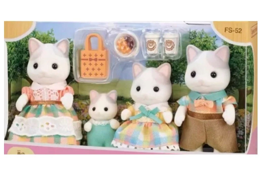 Sylvanian Families Gatos Latte Cat Café  Ternurines