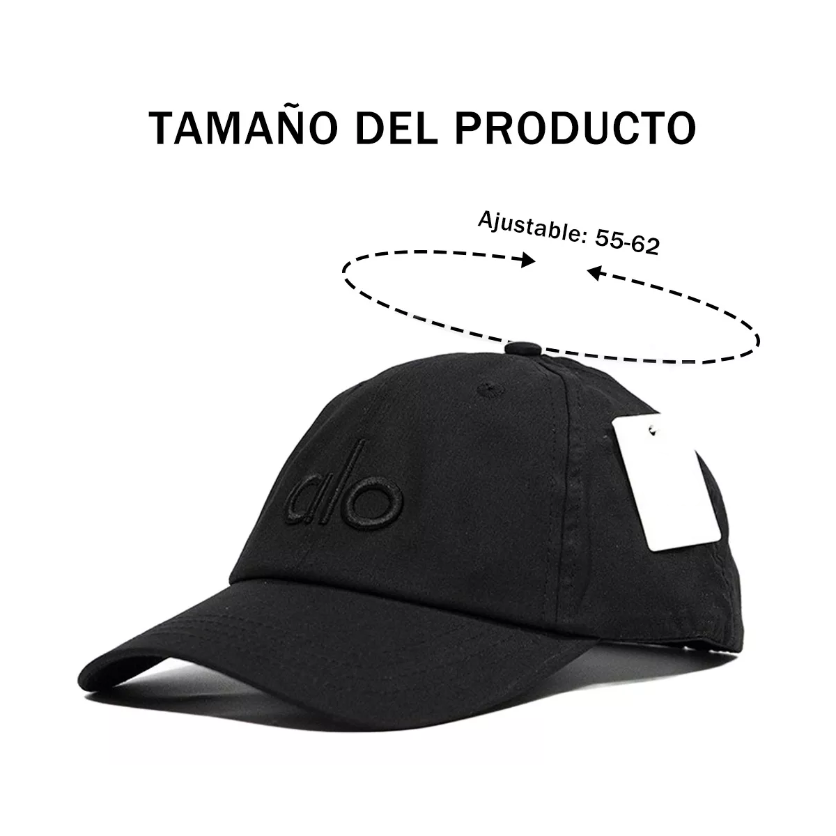 Gorra Off-duty Unisex Alo Yoga Color Negro Logo