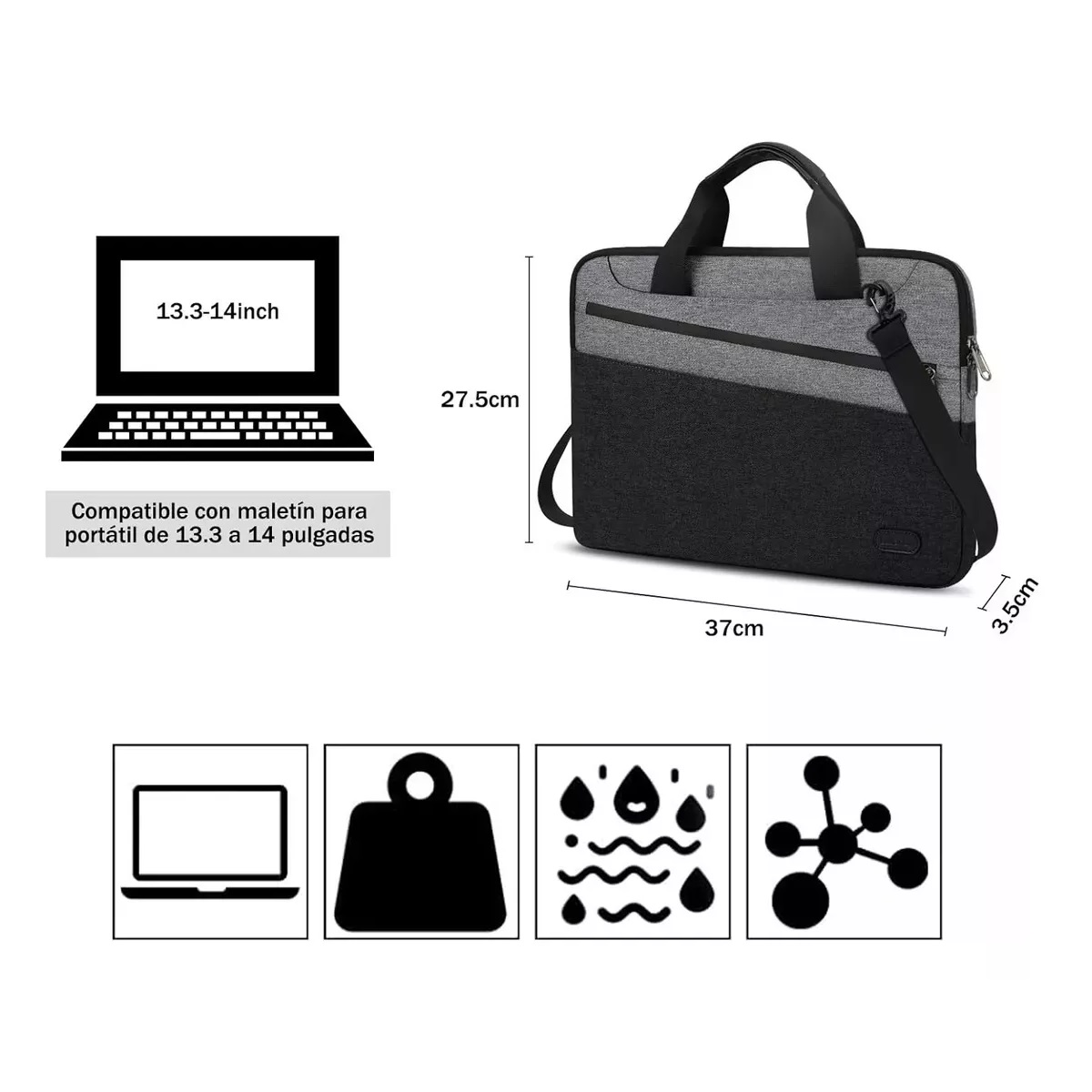 Funda Protectora Para Macbook  A1932-Mac Book Air 2018/2019 Cubre Teclado+usb Hub