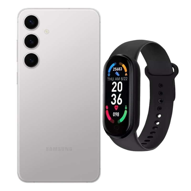 Galaxy S24 256GB Gris Reacondicionado + Brasalete Genérico