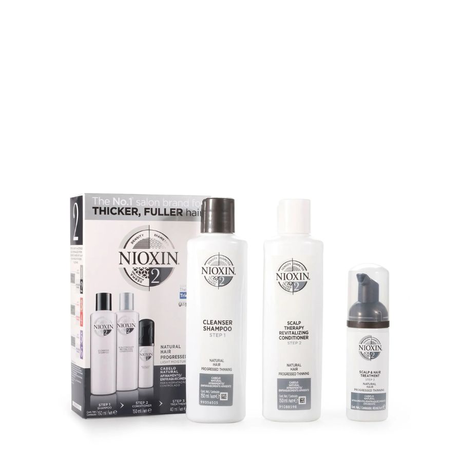 Nioxin Sistema No. 2 Kit de 3 Pasos.