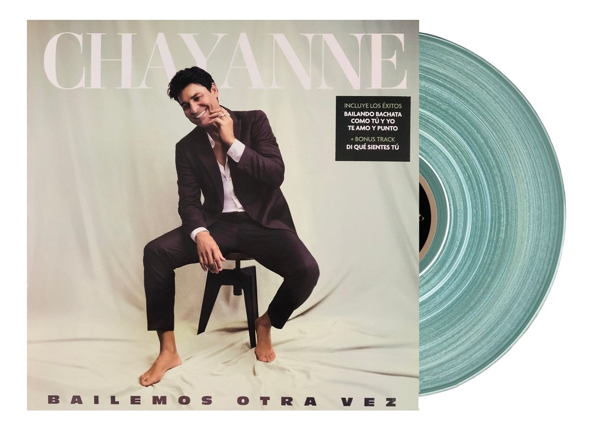 Chayanne Bailemos Otra Vez Verde Green Lp Vinyl