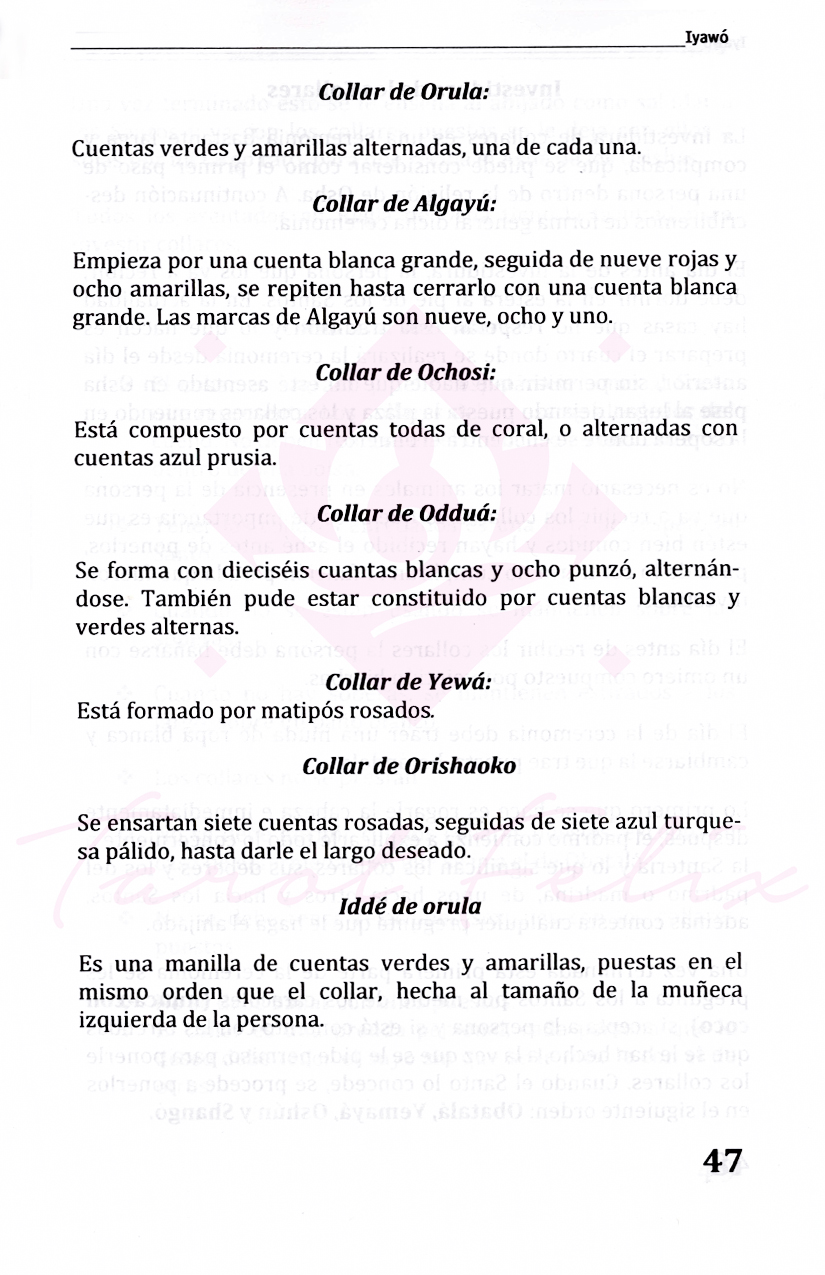 Libro Iyawos: Guía Completa De Iniciación A La Santería Y Ritos Sagrados