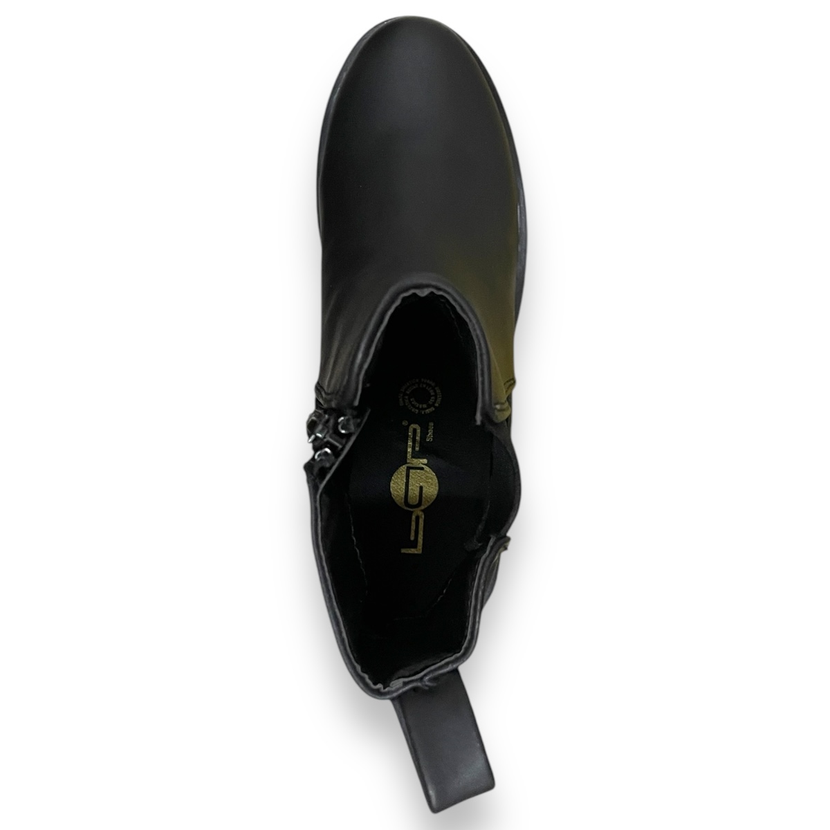 Botines negros Mujer con plataforma 9 cm Bap
