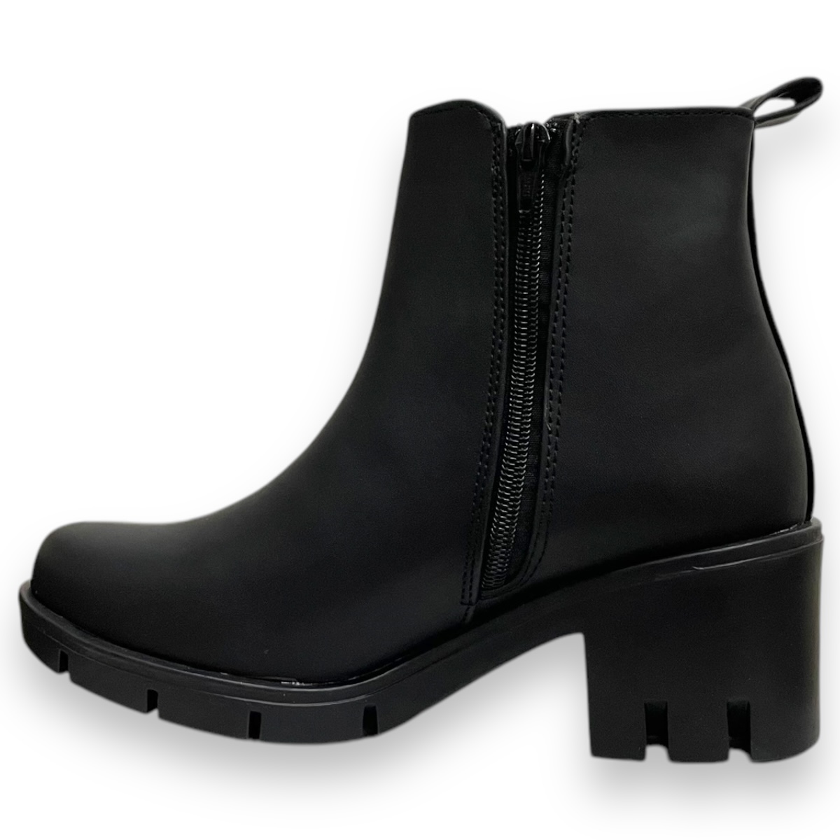 Botines negros Mujer con plataforma 9 cm Bap