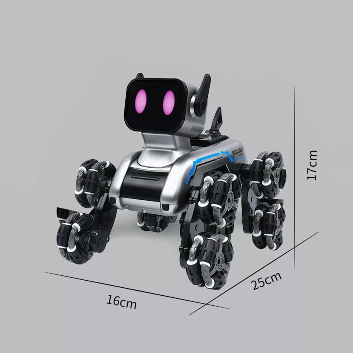 Perro Robot Inteligente Con Control Remoto, Juguete
