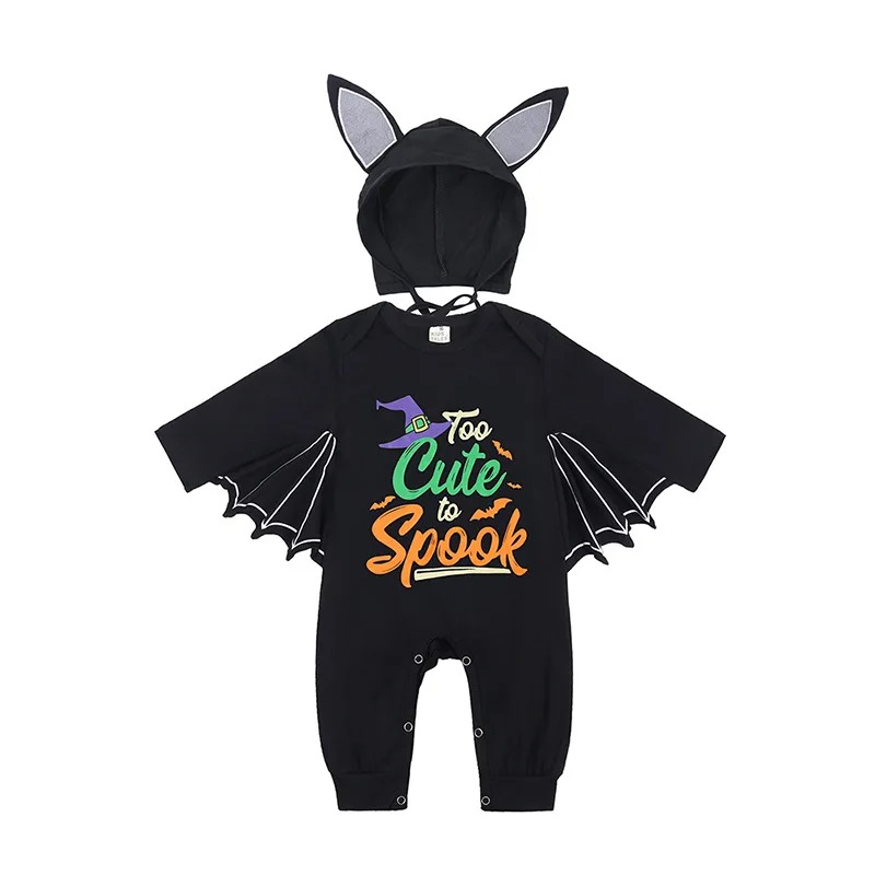 Mameluco Pijama Halloween Vampiro Alas Cute to Spook Kawaii Disfraz