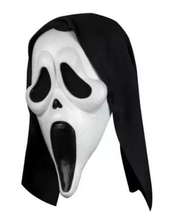 Máscara Ghost Face Scream Economic Halloween Ghoulish Productions