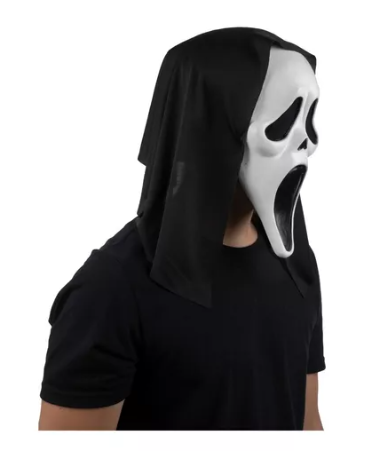 Máscara Ghost Face Scream Economic Halloween Ghoulish Productions
