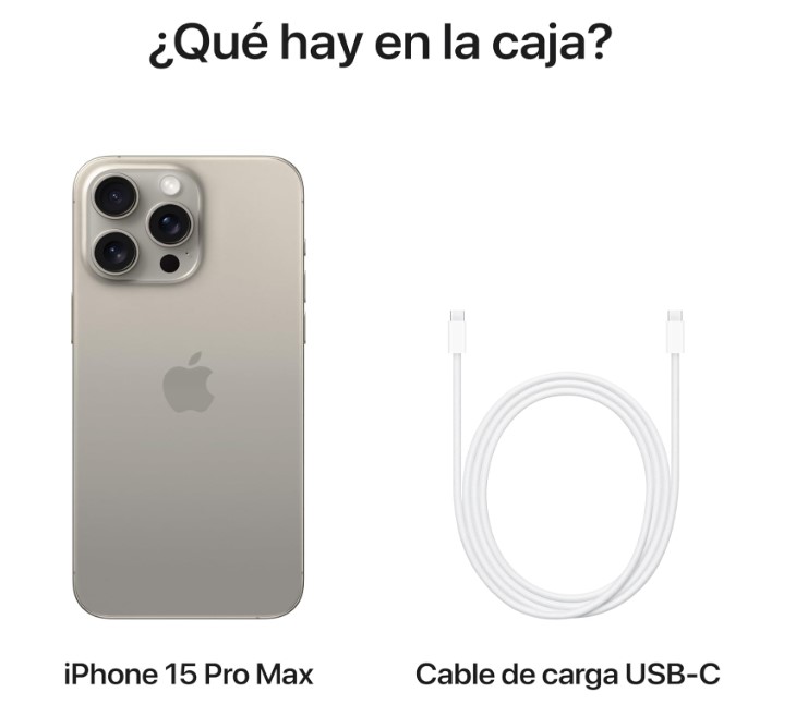 Iphone 15 Pro Max 256GB Titanio Natural