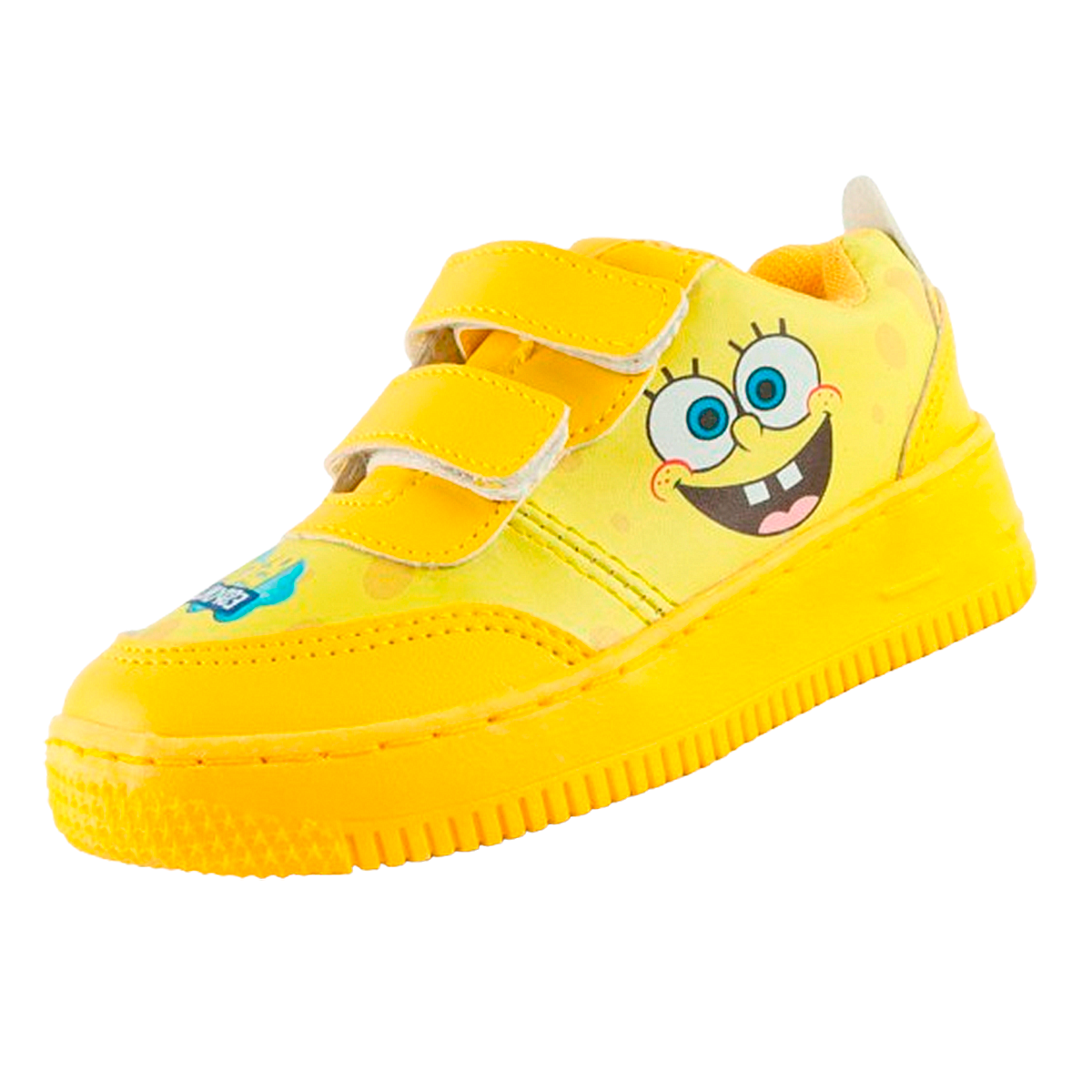 Tenis Niño Bob Esponja Amarillo Cómodos Cosidos 310-A-ABE