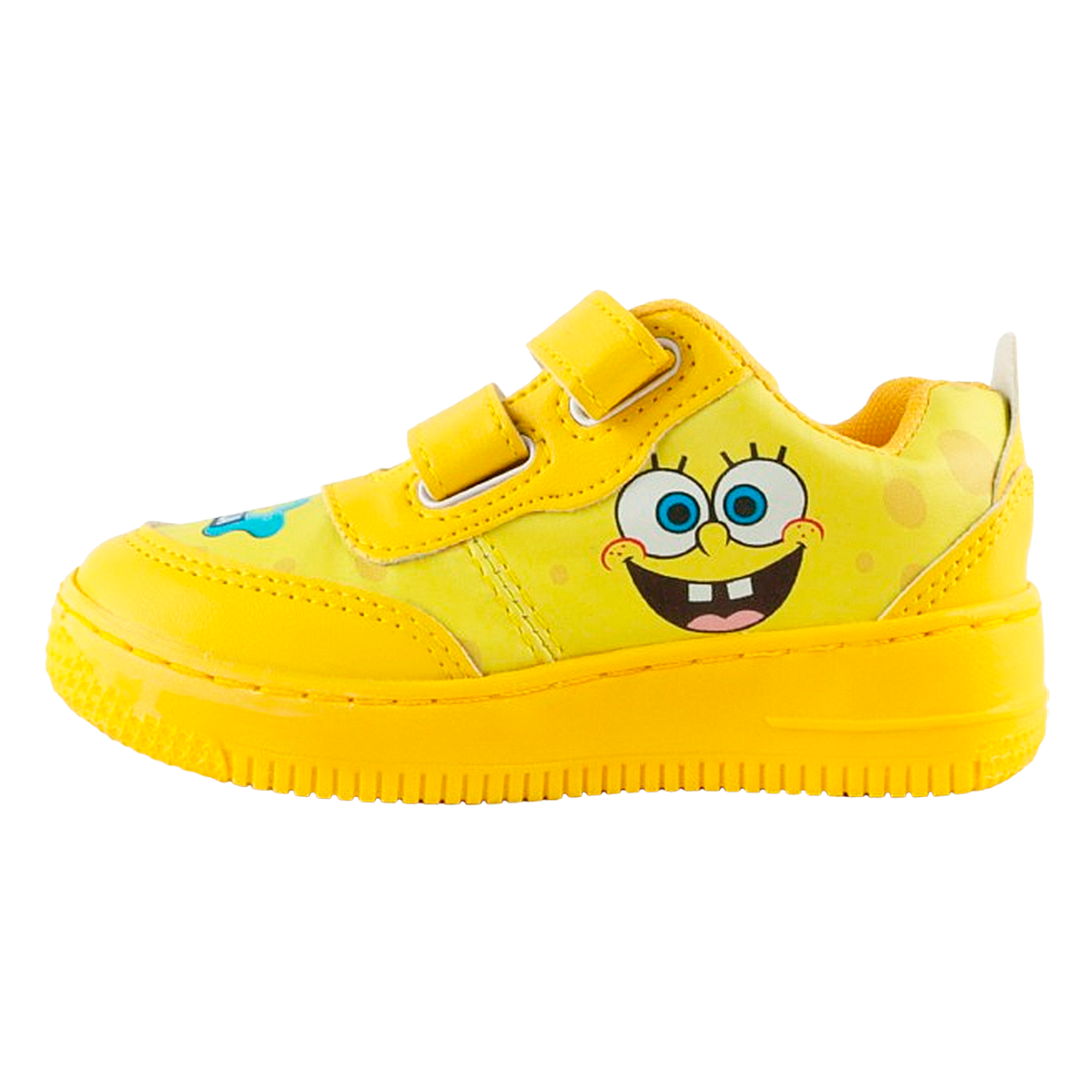 Tenis Niño Bob Esponja Amarillo Cómodos Cosidos 310-A-ABE