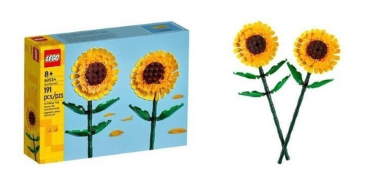 Girasoles Lego
