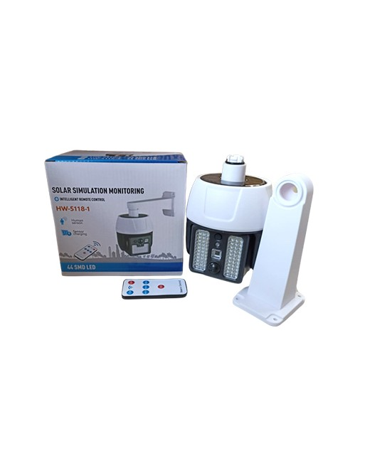 camara simulada (dummy) lampara solar