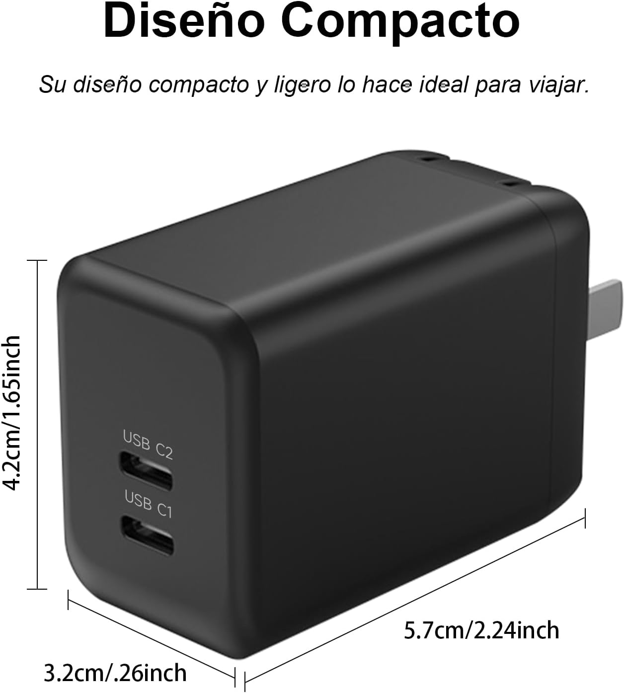 Cargador Dual  Samsung 65w USB-C 