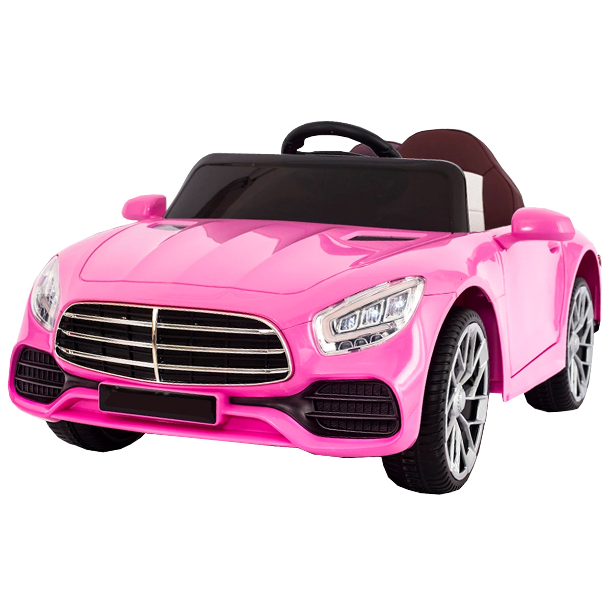 Montable Electrico Para Niños S300  Mercedes Benz C-Lee Rosa 