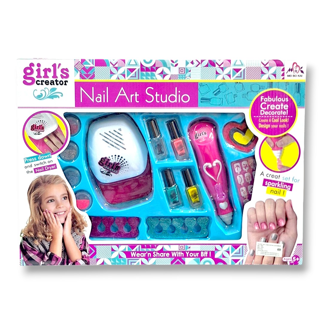 CYC Bisuteria Kit Para Pintar Uñas Juguete B1206754