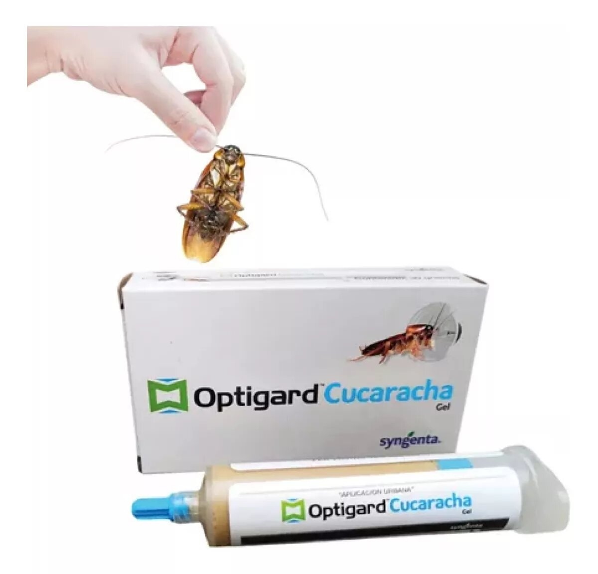 Cebo Mata Cucarachas Optigard Gel Jeringa 30gr Syngenta