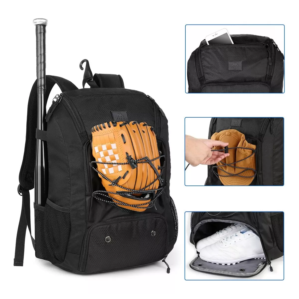 Mochilas De Beisbol Matein 1227,