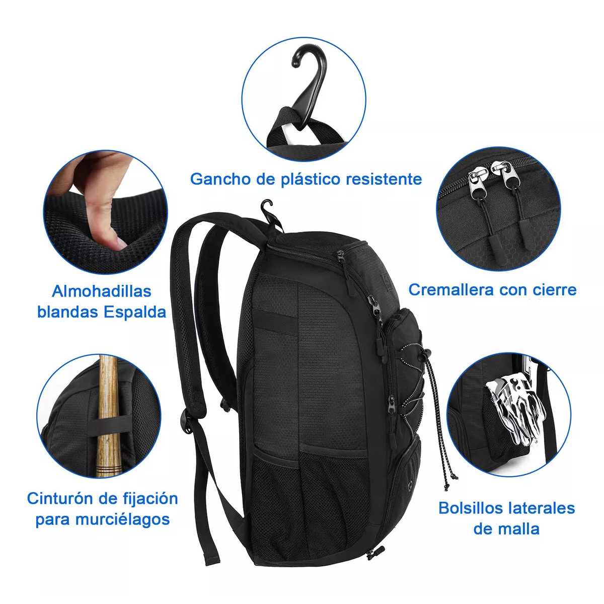 Mochilas De Beisbol Matein 1227,