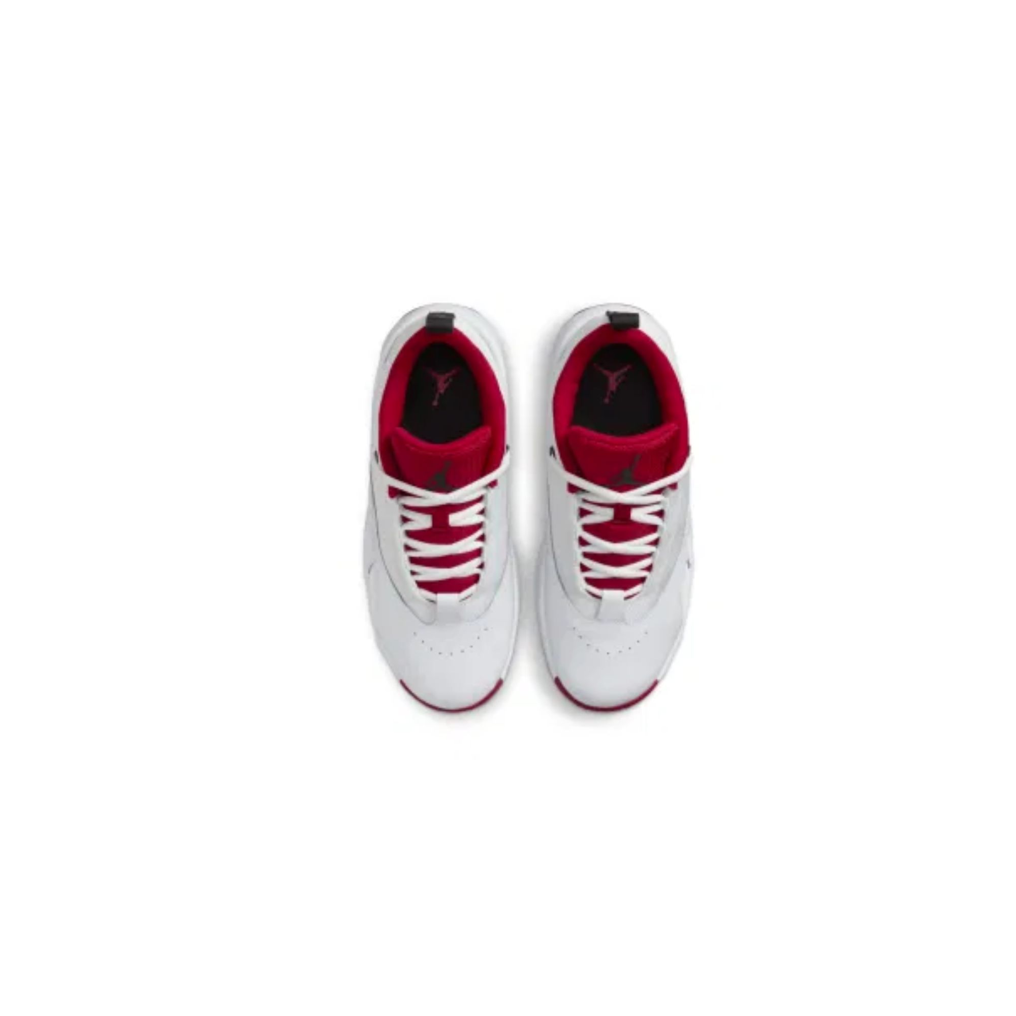 Tenis Jordan Max Aura 6 unisex Blancos con Rojo Originales