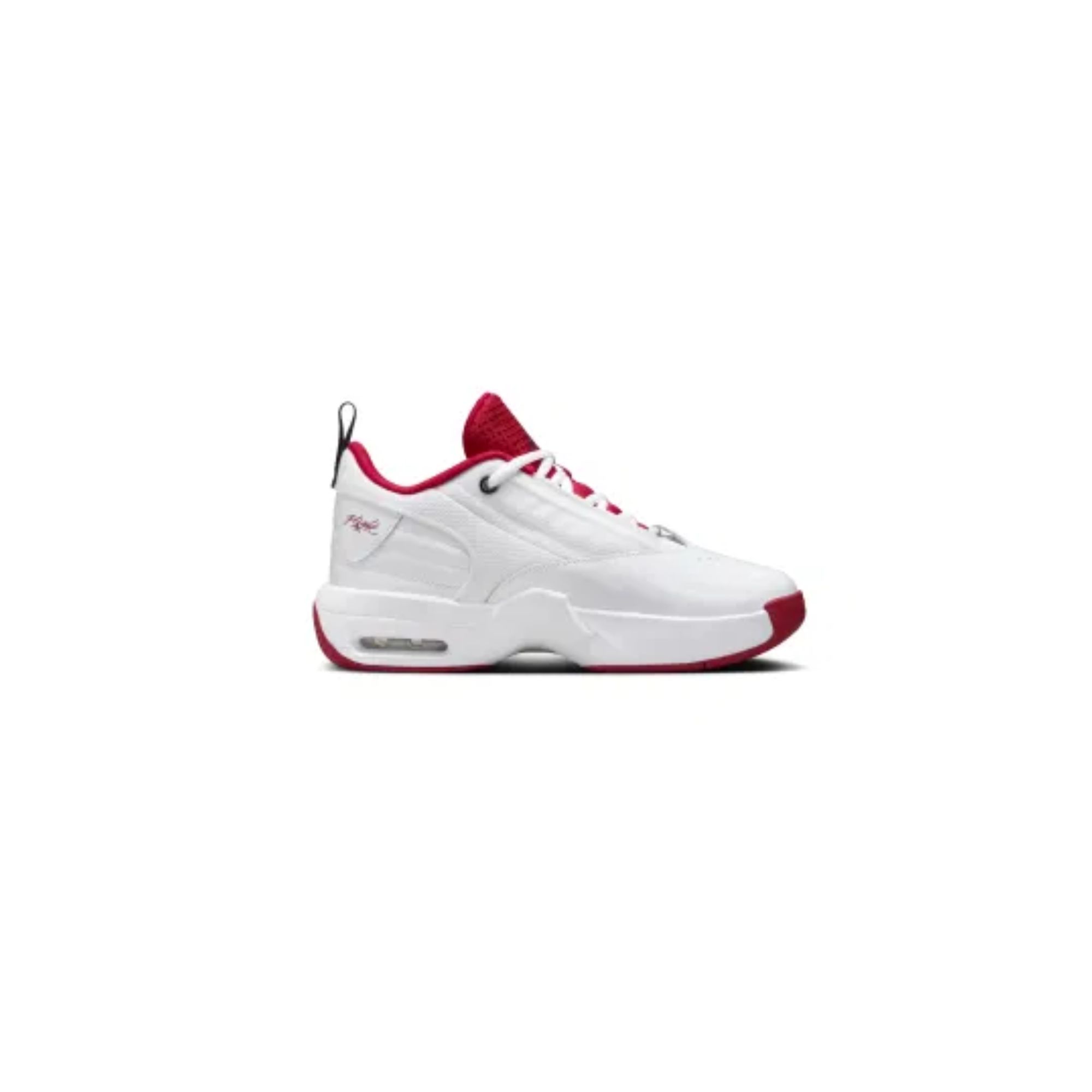 Tenis Jordan Max Aura 6 unisex Blancos con Rojo Originales