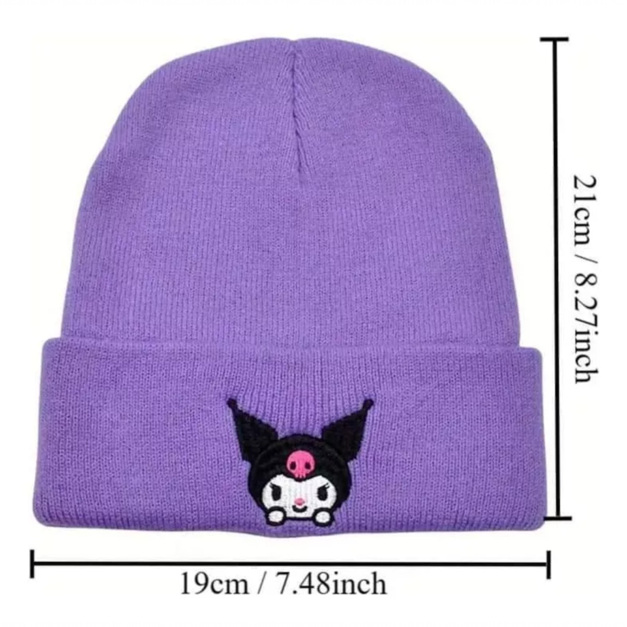 Gorro infantil Beanie Sanrio Unitalla, Kuromi
