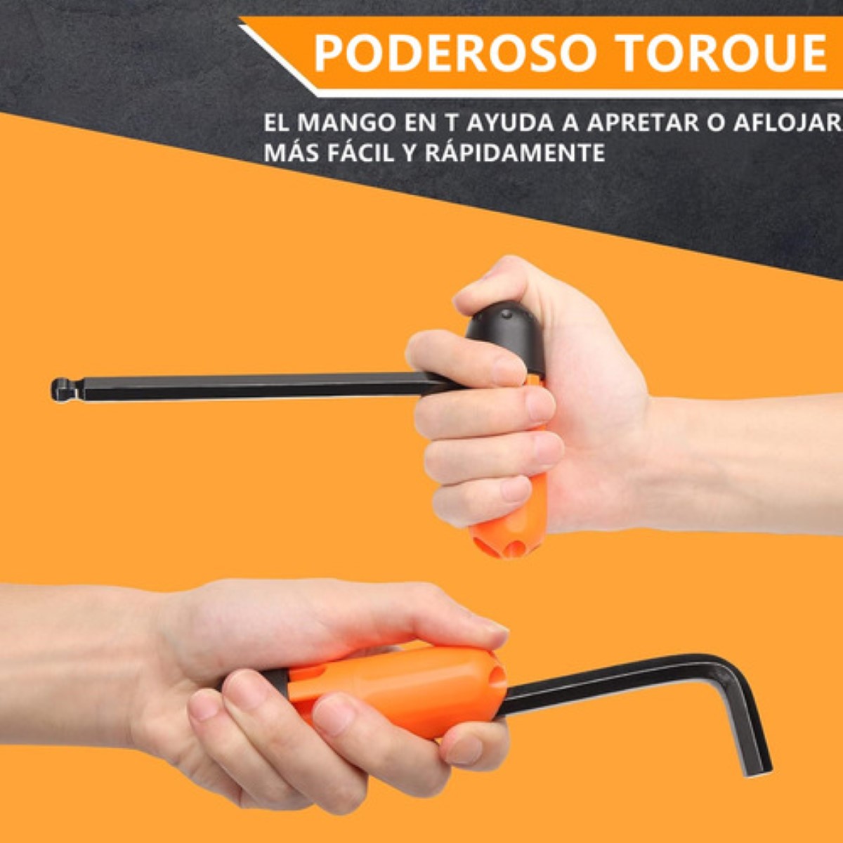 36pcs Juego De Llaves Allen Pulgadas Y Métricas negro plata rojo