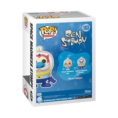 Funko Pop! Nickelodeon The Ren & Stimpy Show Space Madness Stimpy #1533