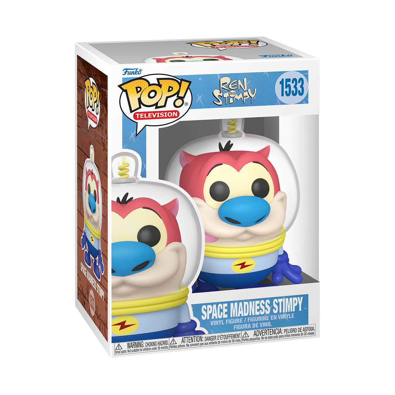 Funko Pop! Nickelodeon The Ren & Stimpy Show Space Madness Stimpy #1533