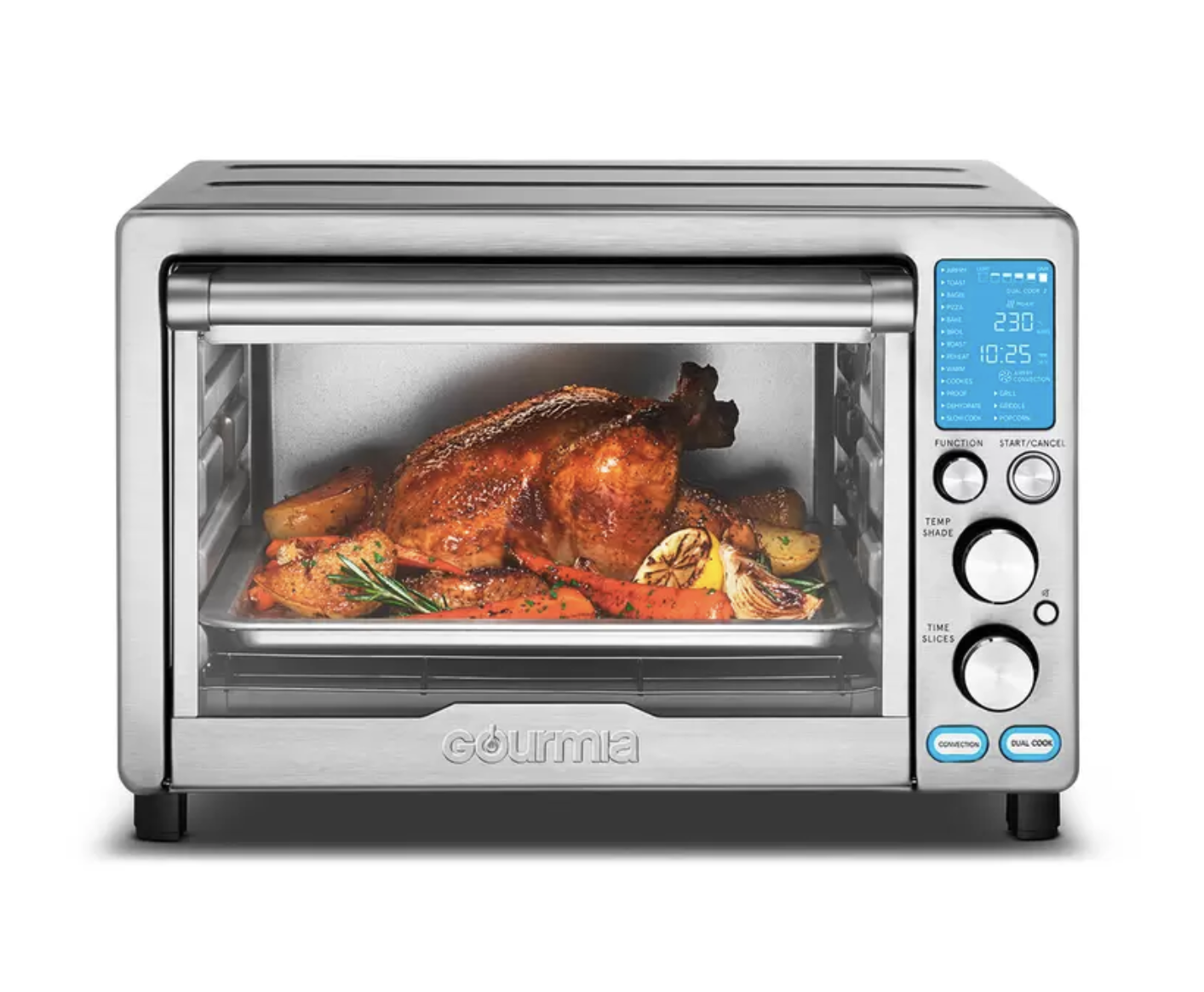 Horno y Freidora de Aire Digital Gourmia 16 Funciones