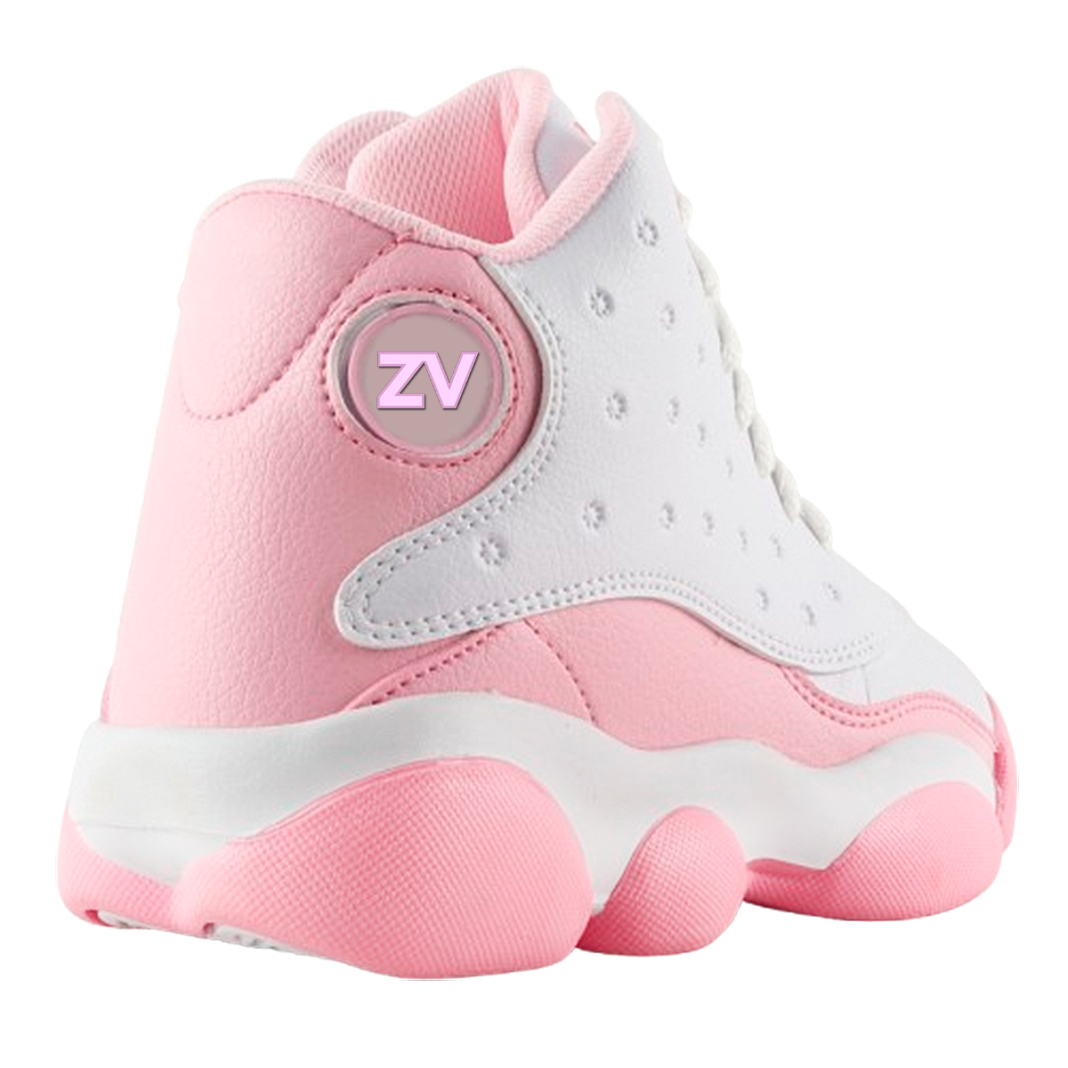 Tenis Bota Niña 100% Piel Arco Ortopédico Basquetbol 413-BR