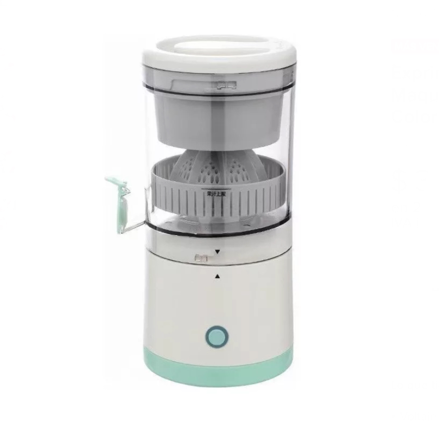 Exprimidor De Fruta Eléctrico Maquina Naranja Extractor Jugo Color Blanco