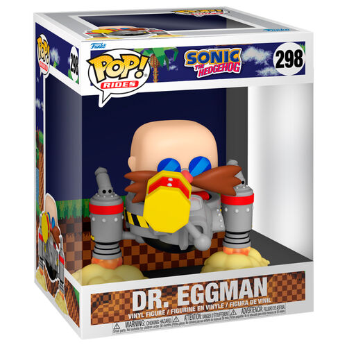 Funko Pop! Rides Sonic The Hedgehog: Dr. Eggman in Egg-Shaped Ship #298