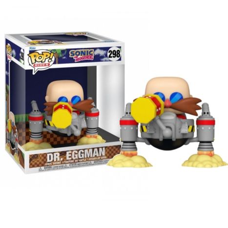 Funko Pop! Rides Sonic The Hedgehog: Dr. Eggman in Egg-Shaped Ship #298