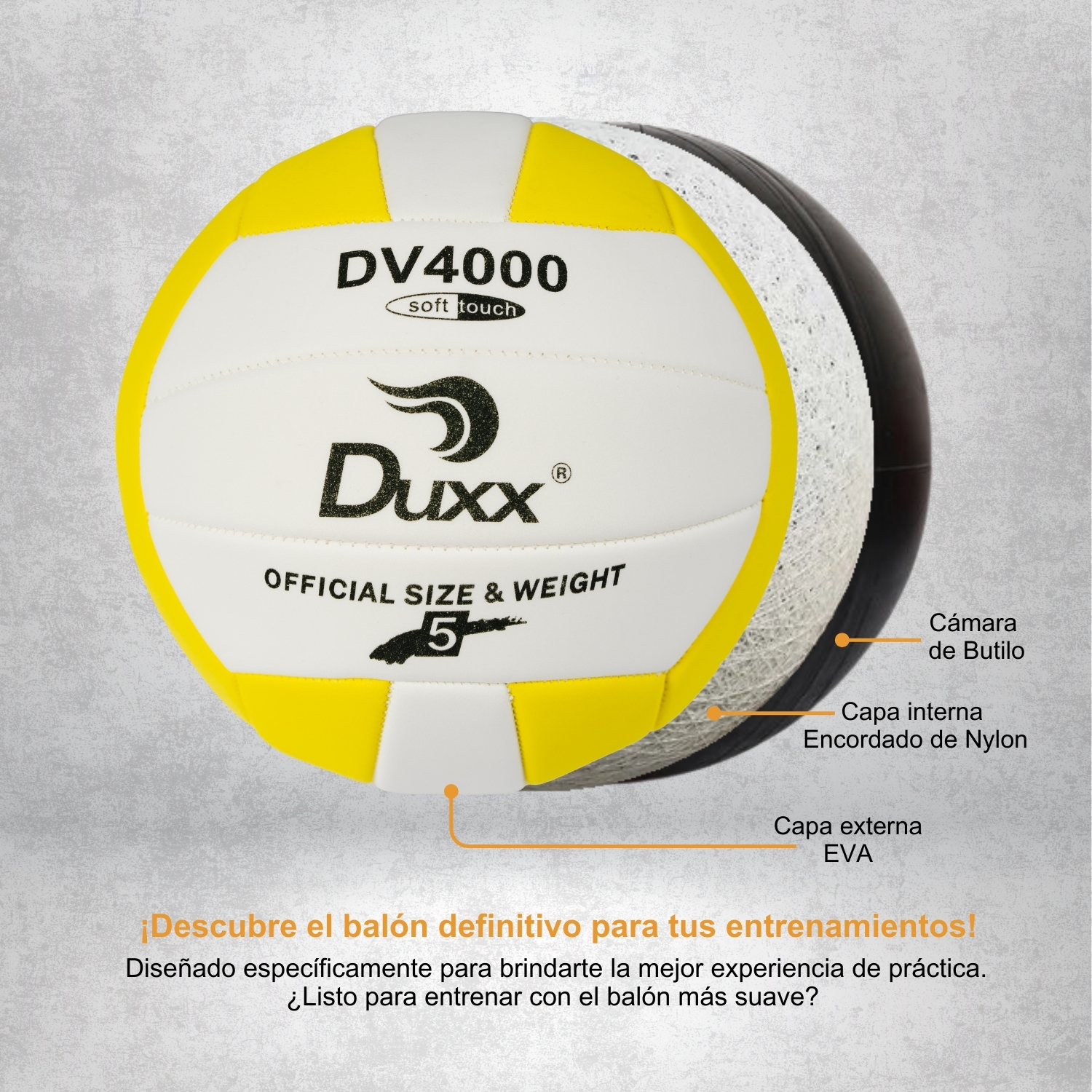 Balón Voleibol Duxx #5 EVA DV-4000