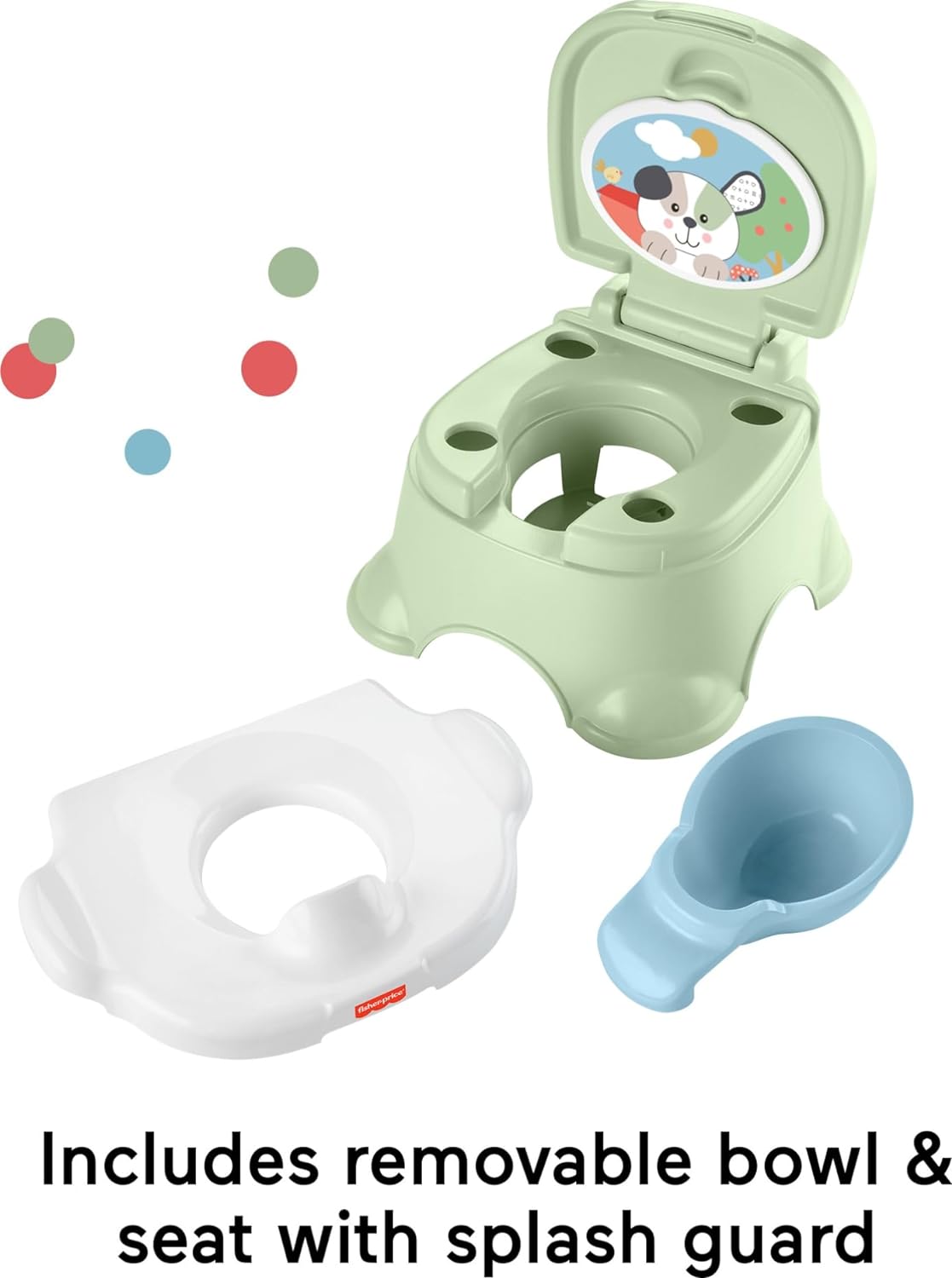 Baño Entrenador Fisher Price Toddler Potty 3 En 1 Hnx63