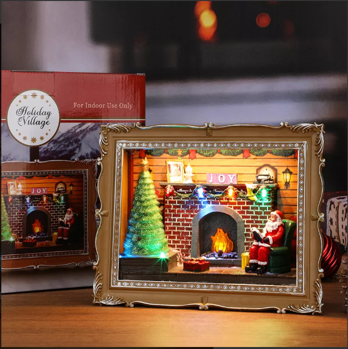 Fondos De Foto Navideña Escena De Navidad Adornos Decoración