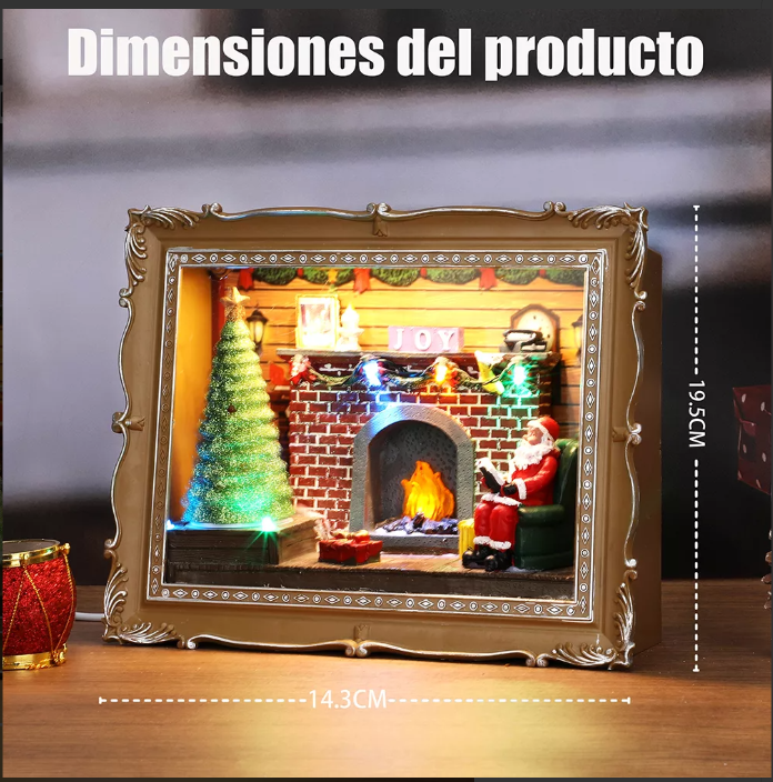 Fondos De Foto Navideña Escena De Navidad Adornos Decoración