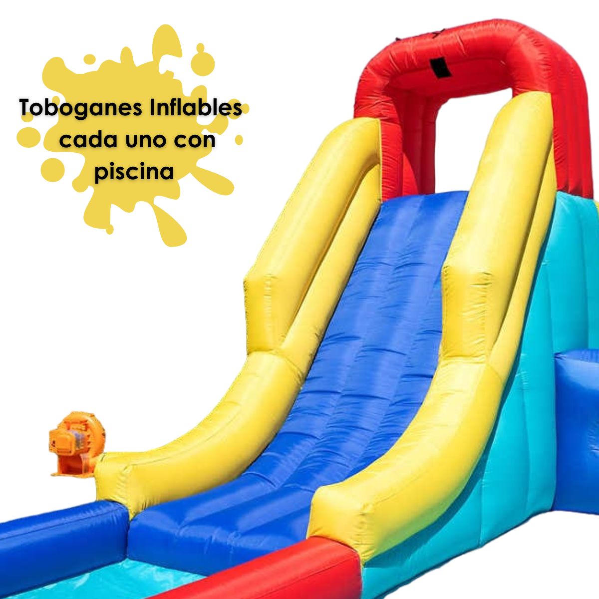 Inflable Acuático Brincolín Con Piscina Para Niños