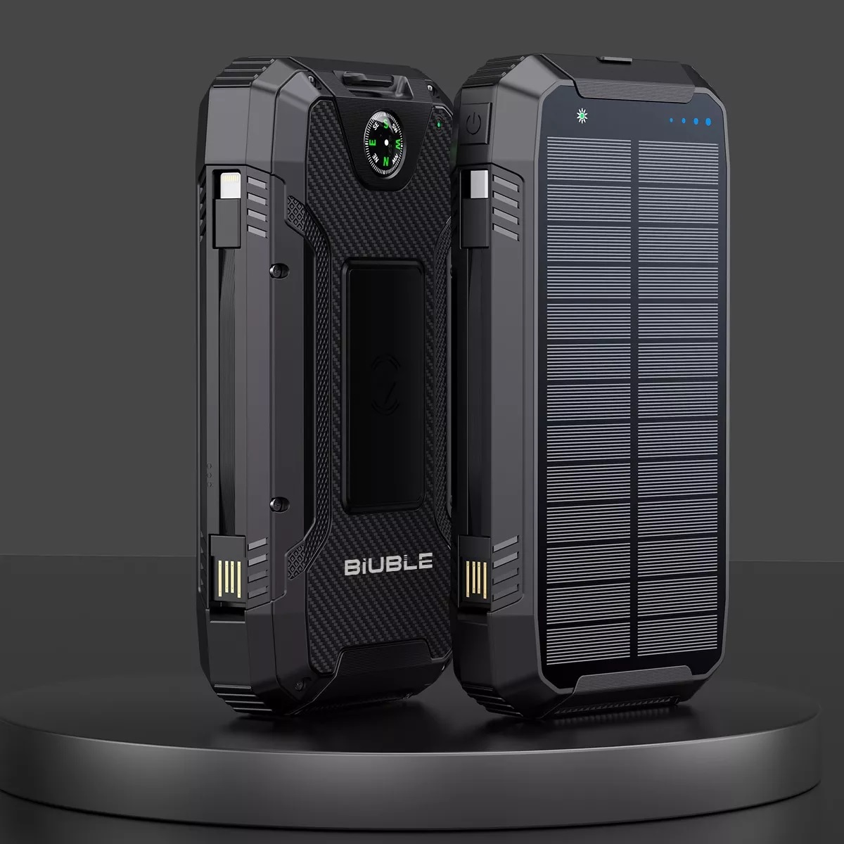 Power Bank Solar 30000mah Inalambrica Carga Rapida Pd 20w