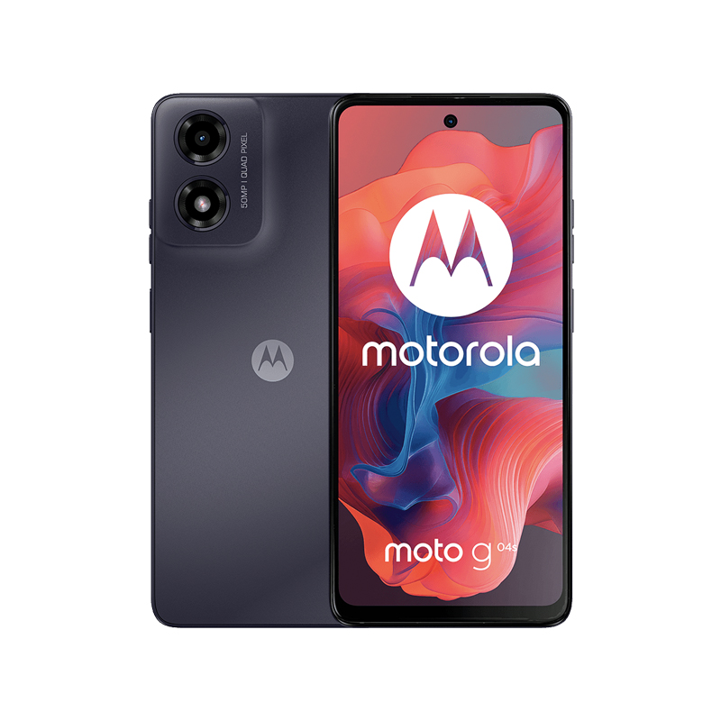 MOTOROLA MOTO G04S 4GB RAM 64 GB NEGRO COSMICO 
