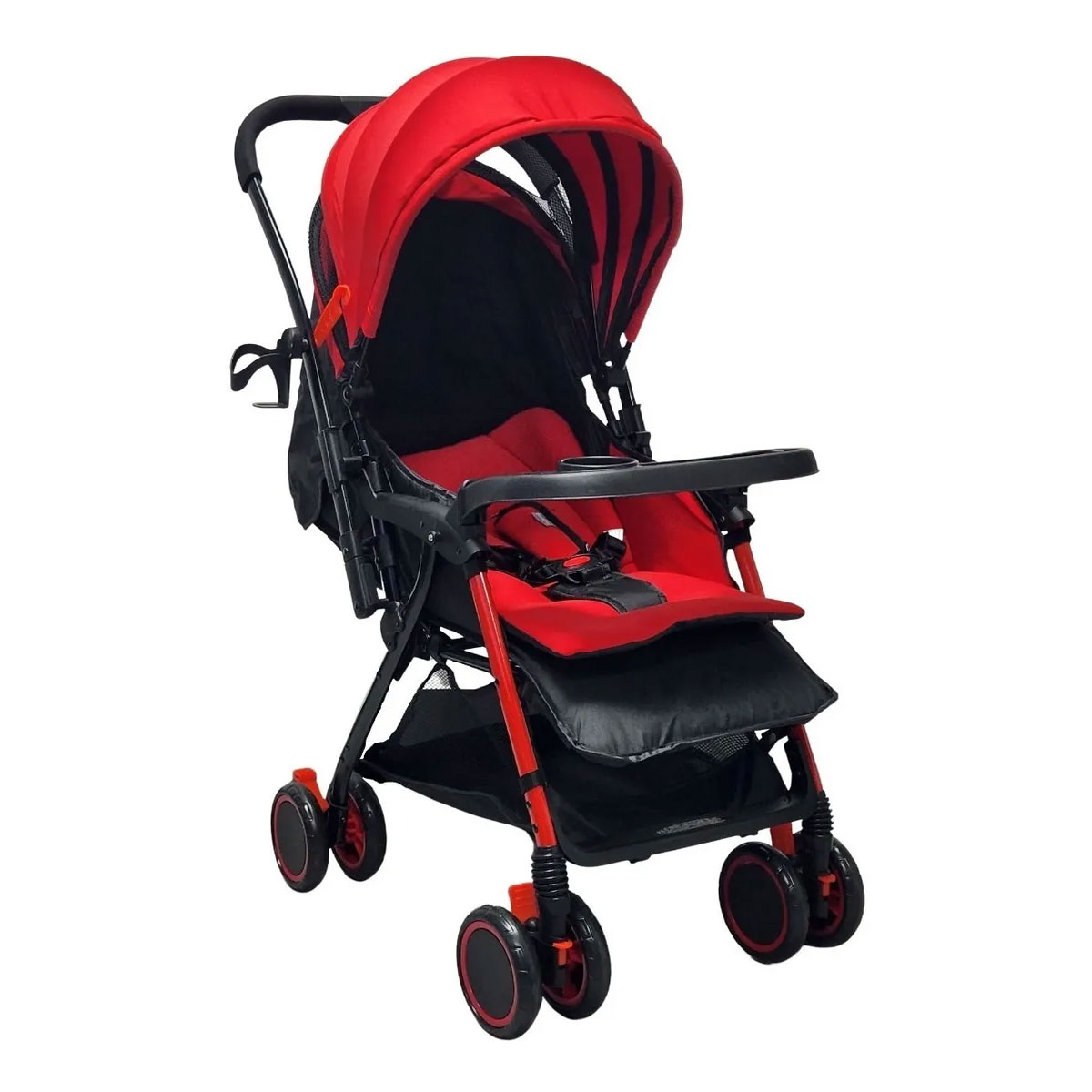 Carriola Golf Rojo Para Bebé Reversible Prinsel