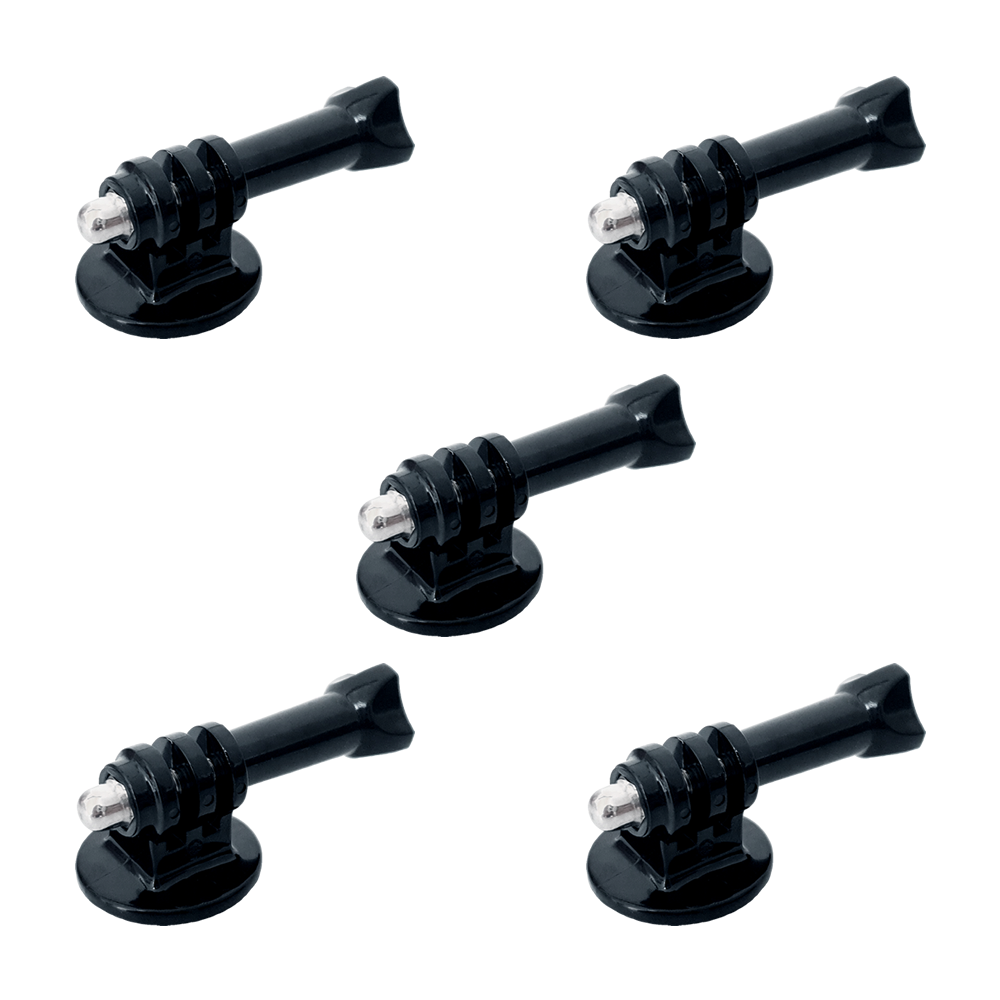 Adaptador Hembra Plástico 5 Piezas Tripié Compatible GoPro Sport Cam