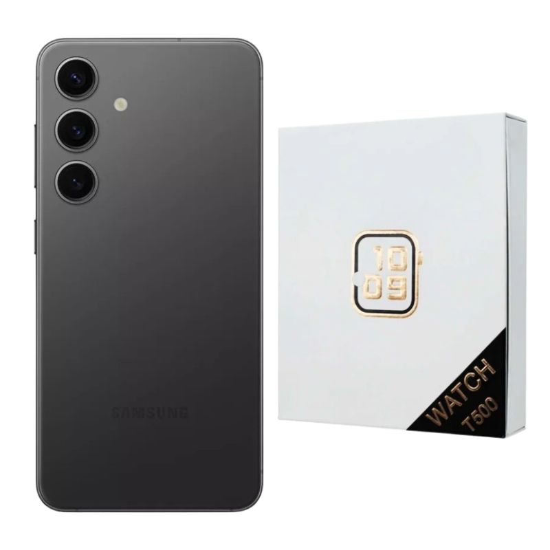 Galaxy S24 256GB Negro Reacondicionado + Reloj Genérico
