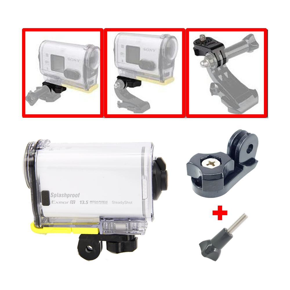 Adaptador Inverso Largo 5 Piezas Compatible Insta360 GoPro Sony Sport Cam