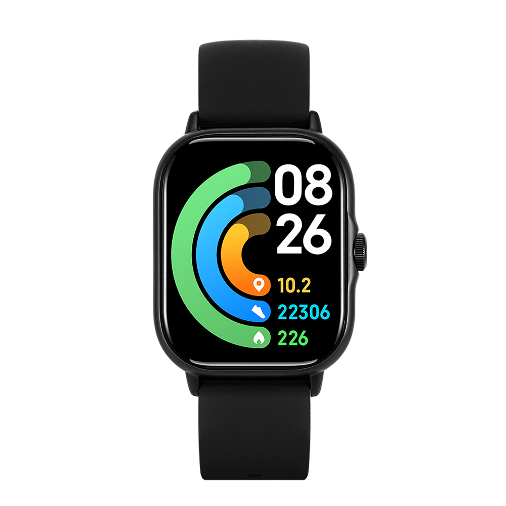 Smartwatch reloj inteligente STF Kronos Station Plus TFT 2" IP65 Color Negro
