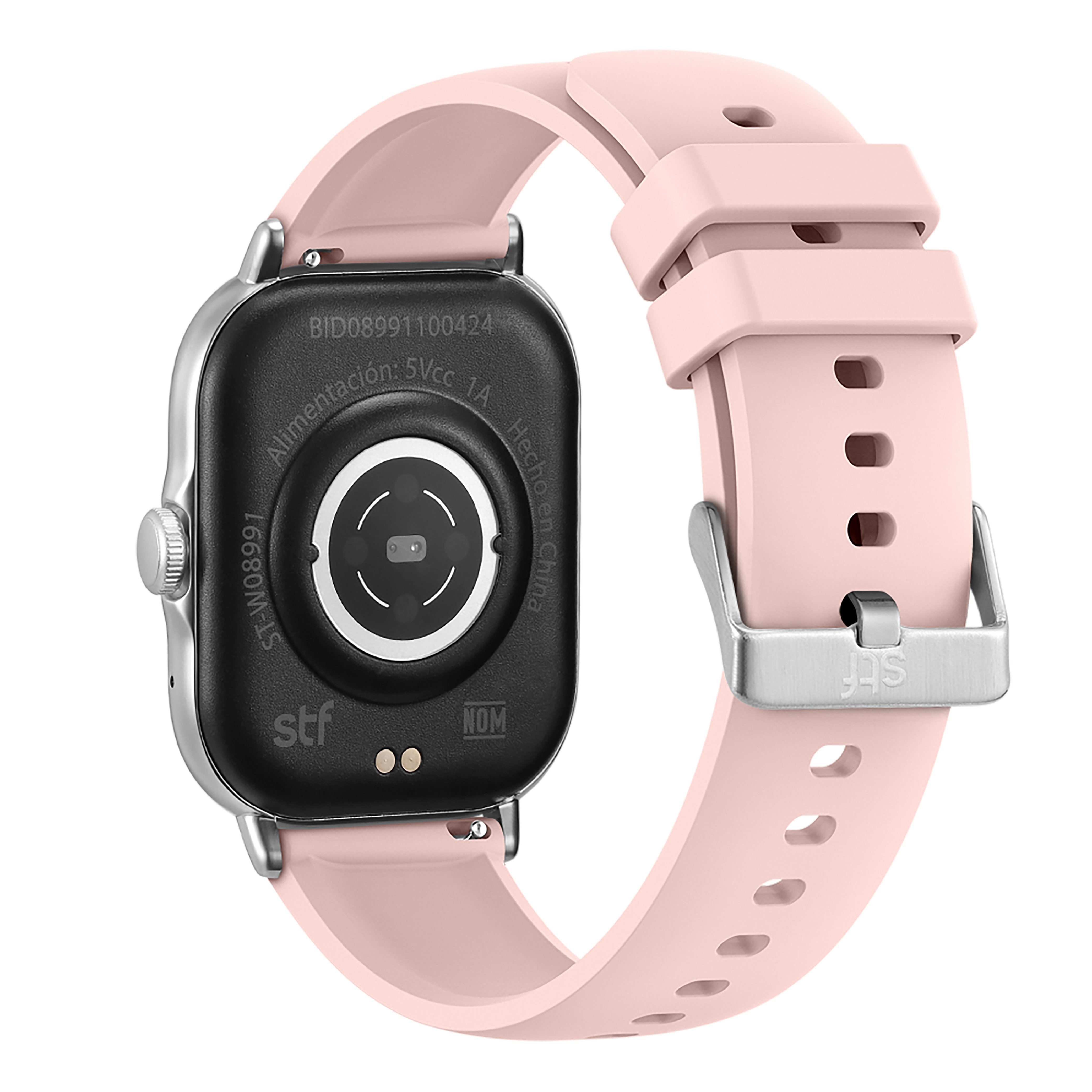 Smartwatch reloj inteligente  STF Kronos Station Plus  TFT 2" IP65 Color  Rosa