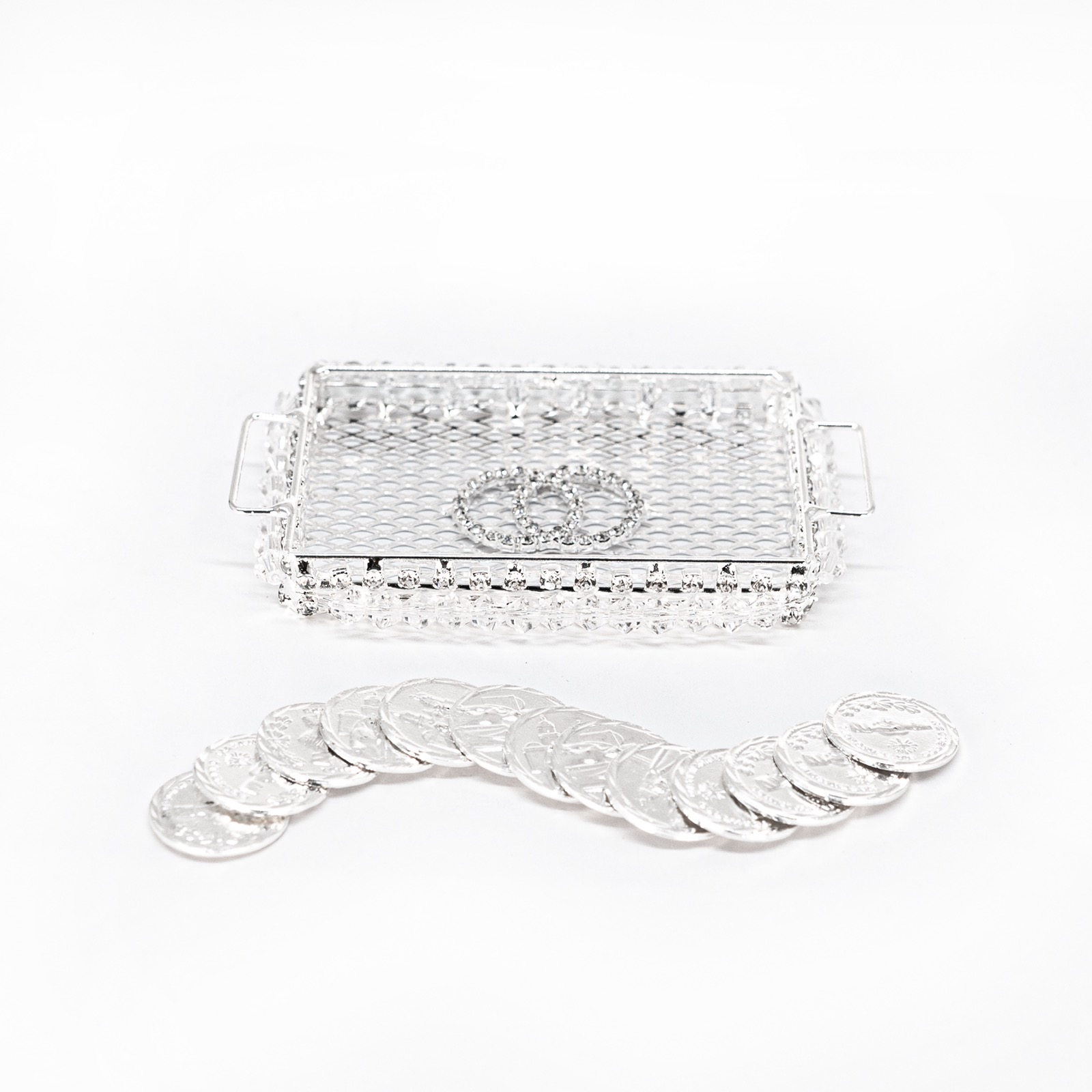 ARRAS DE BODA (KIT) PLATA