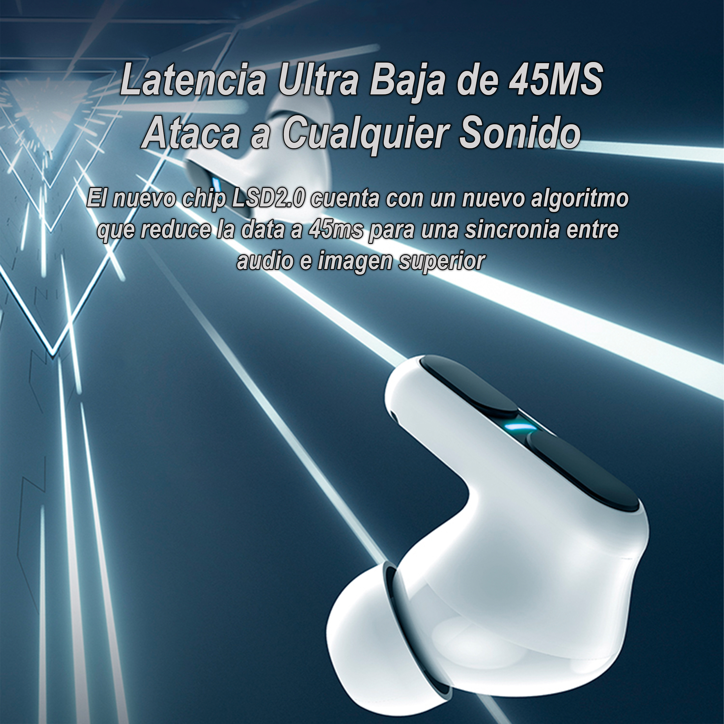 Audifonos Langsdom Theta Pro con Cancelacion de Ruido